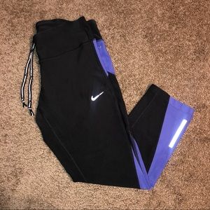 NIKE Dri fit running capri leggings